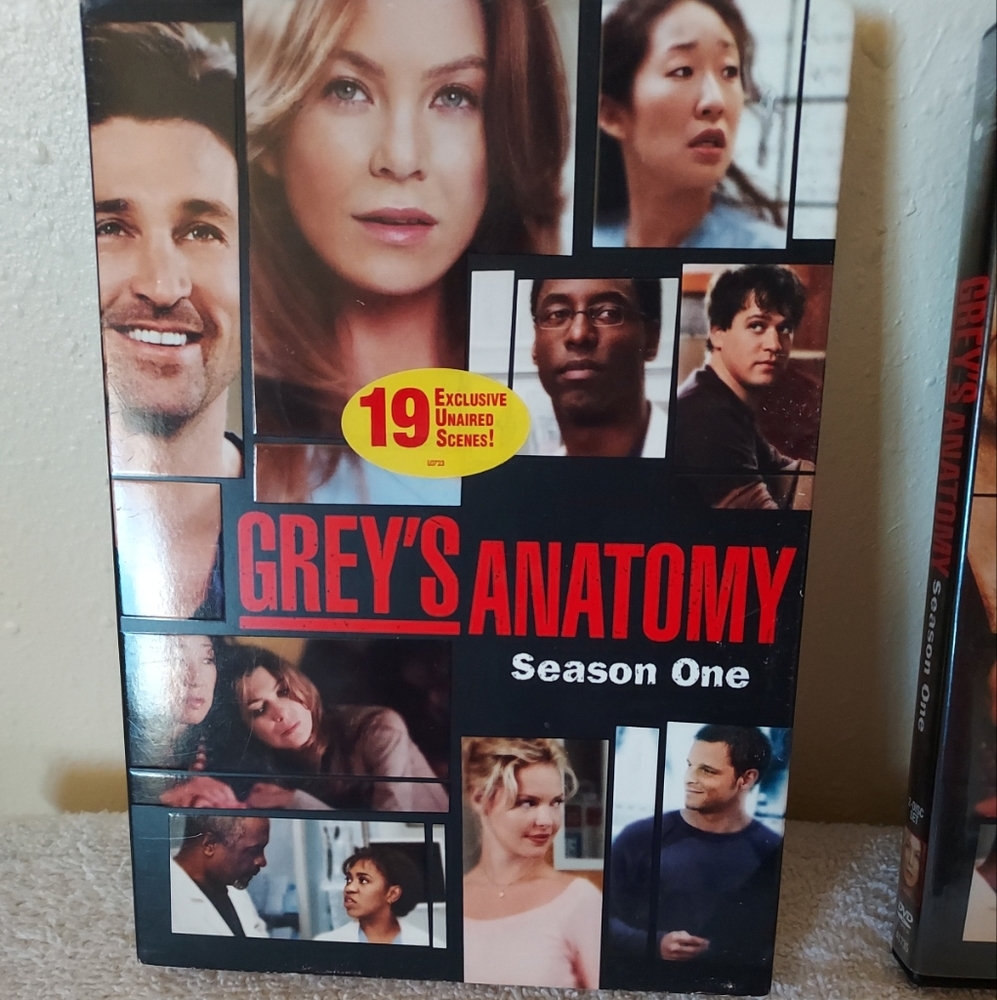 Greys Anatomy - Season 1 (DVD, 2006, 2-Disc Set) Pre-Owned Tested Working